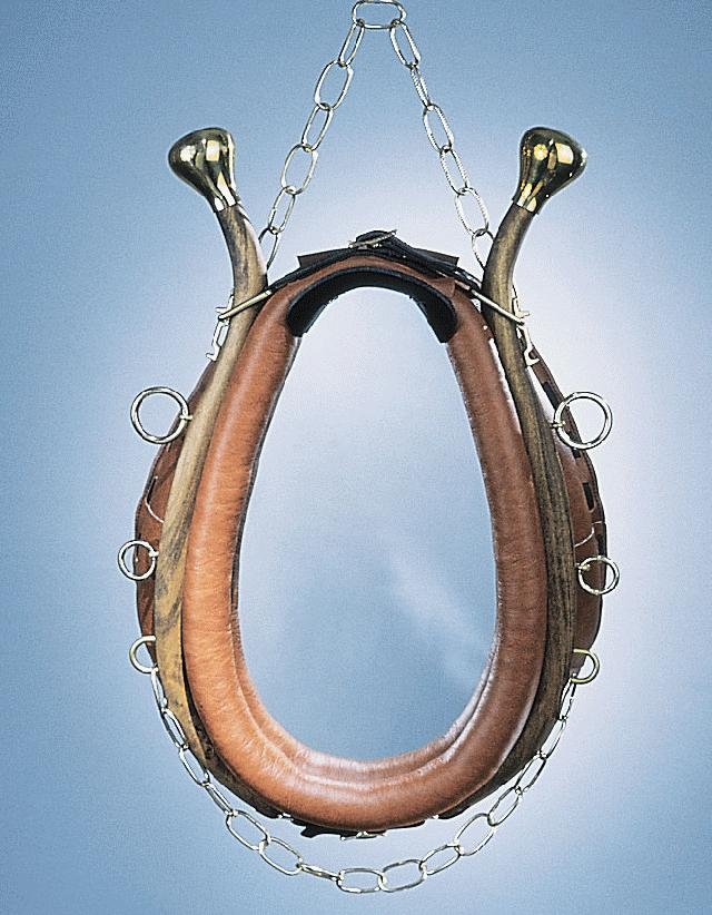Details about   Brown Horse Collar Clock 