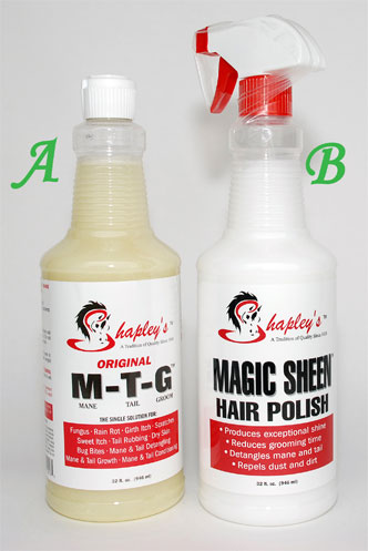 M-T-G and Magic Sheen Hair Polish , Hi Shine Shampoo
